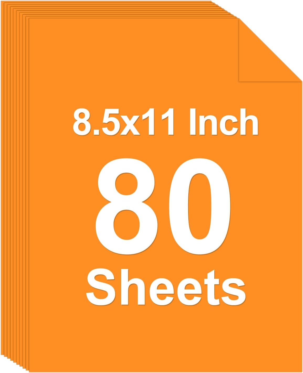 40 Sheets Colored Cardstock, 8.5 x 11 Construction Paper, Black Card Stock Paper, Cardstock Printer Paper for Halloween,Mothers Day, Christmas, Wedding Invitations, DIY Cards, Photo, Art and Crafts