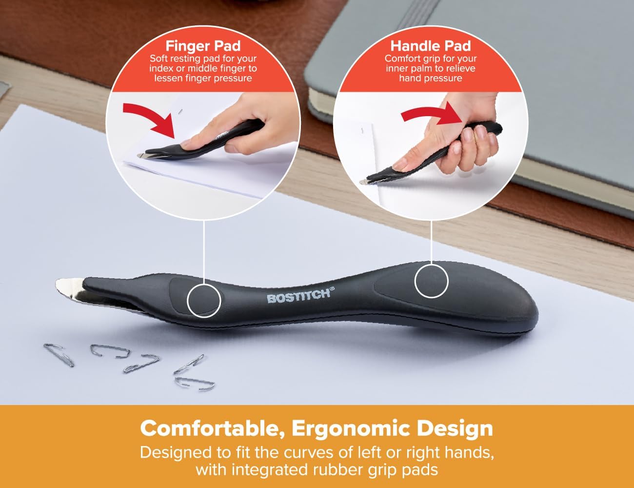 Bostitch Office Professional Magnetic Easy Staple Remover, Black (40000M-BLK)