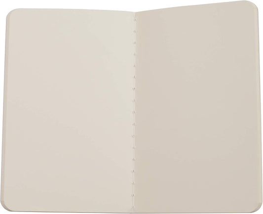 TWONE - 6 Pack Mini Pocket Notebooks, 3.5 by 5.5 Inches (90 x 140 mm), Black Cardstock Journal Set with 60 Lined Pages (30 Sheets) - Perfect for Travel, Office, School & Daily Notes