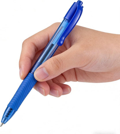 Aozora Black Ink Pens Bulk 30 Pack Black Click Pens Retractable Ballpoint Pens Medium Point,Smooth Ink Pen Soft Grip for Journaling School Office Supplies 1.0MM