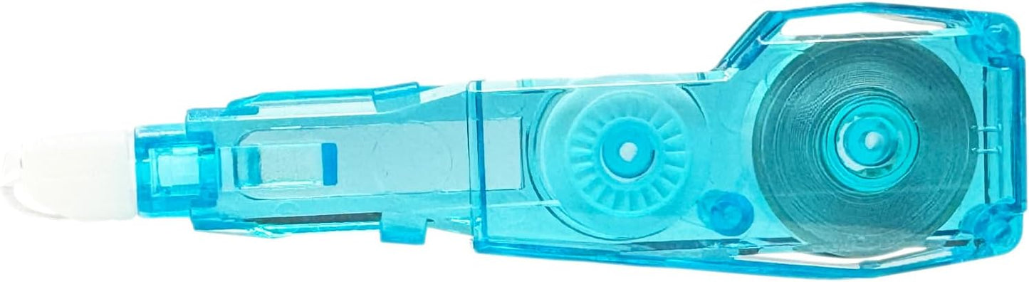 LION CLICK-N-COVER Refillable Correction Tape, Retractable Tip, 1/5" wide and 236" long, Acid-Free, 1 ea. (CT-305)