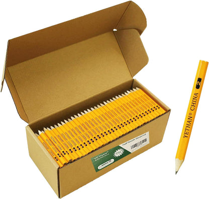400Pcs Golf Pencils with Eraser Tops, Hexagon Wooden pencils, Pre Sharpened 2# HB Half Golf School Office 4" Mini 400 count/Box