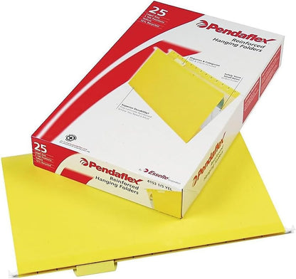 Pendaflex Hanging File Folders, Legal Size, Aqua (PFX415315AQU)