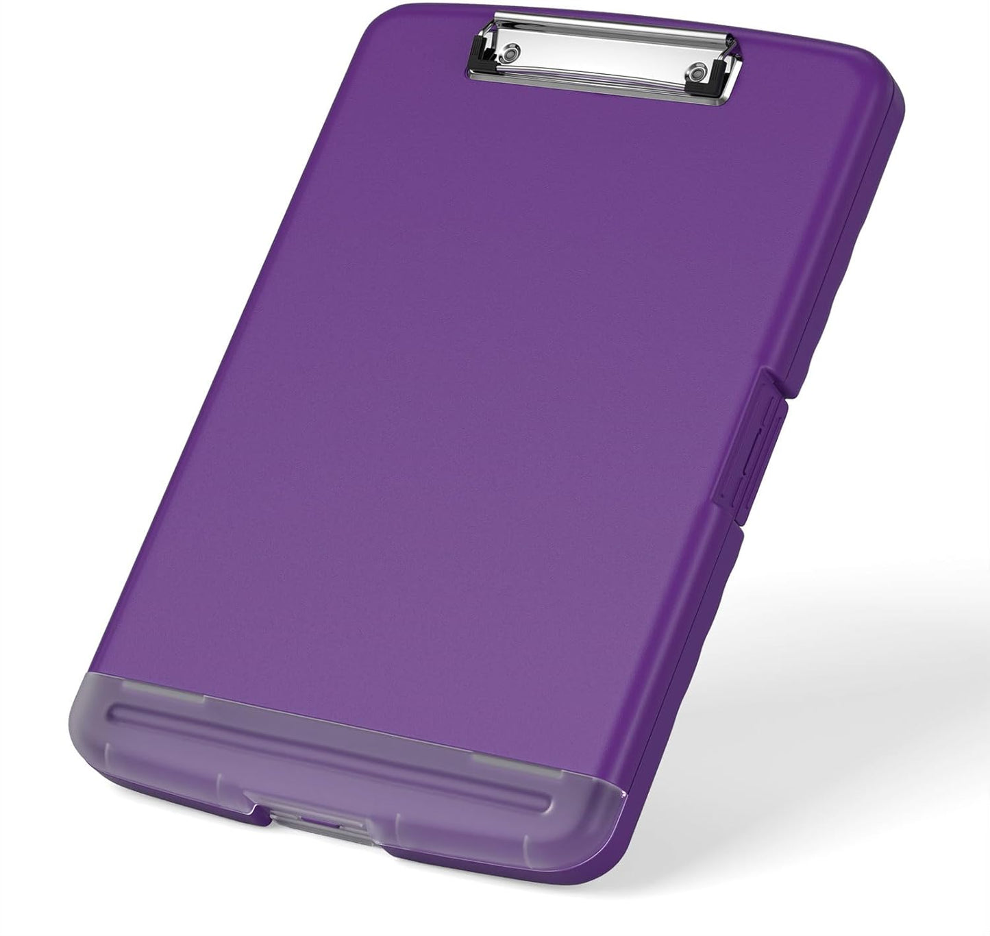 Rimilak Plastic Clipboard with Storage, 8.5 x 11 High Capacity Folio Nursing Case with Pen Holder, Size 14.2 x 9.6 x 1.2″ Folder Side-Opening for Classroom, Teacher, Smooth Writing, Dark Green