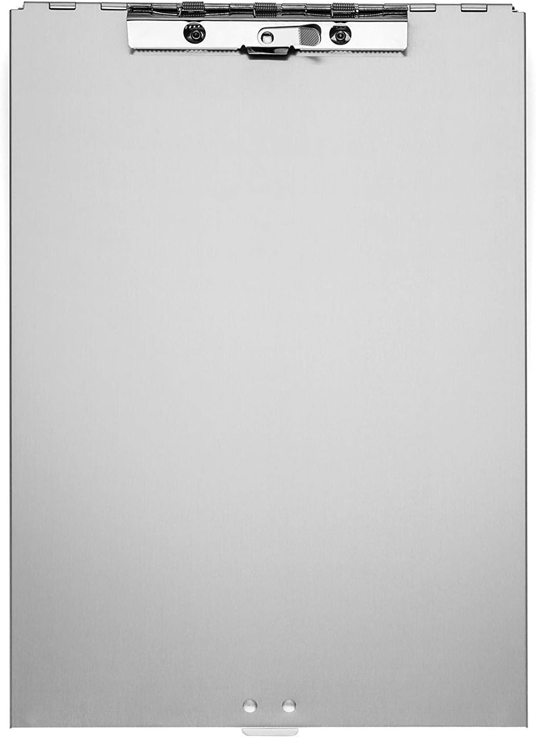Blue Summit Supplies Aluminum Storage Clipboard, 1 Compartment, Clip for Letter Paper, Great for Office, Jobsite or Classroom