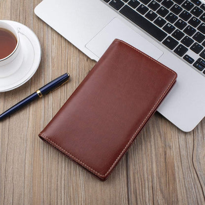 Sooez Leather Professional Business Card Book Holder Organizer, 240 Capacity Credit Card Booklet, PU Name Cards Holder Storage File for Men Women, 7.7 x 4.5 Inch, Black
