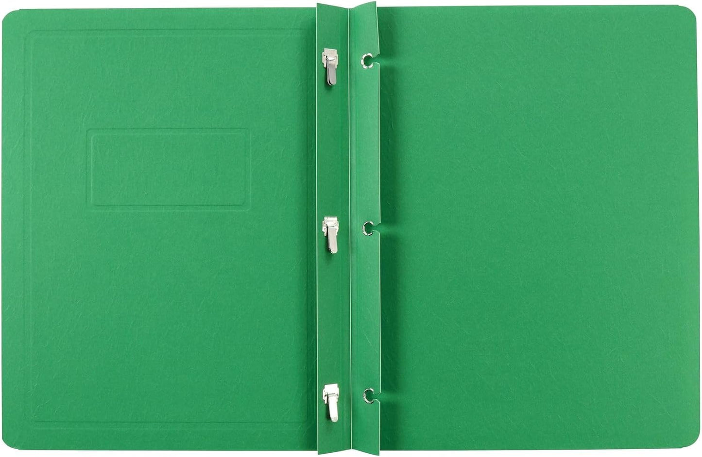 Oxford® Panel & Border Report Cover, Letter Size, Green (52503)