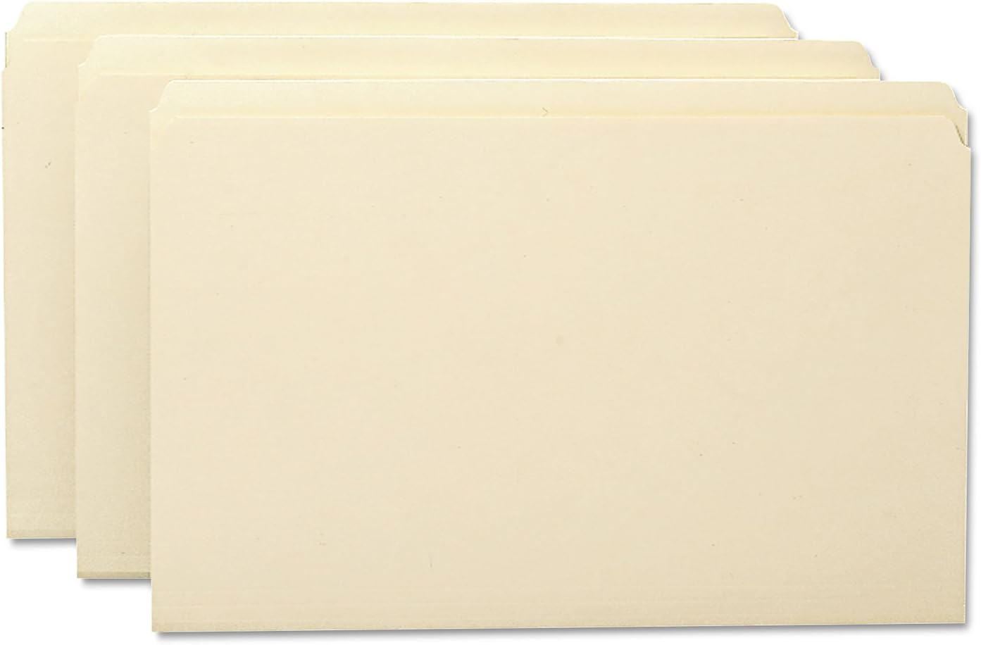 Smead File Folder, 1/3-Cut Tab, Assorted Positions, Legal Size, Manila, 100 per Box (15330)