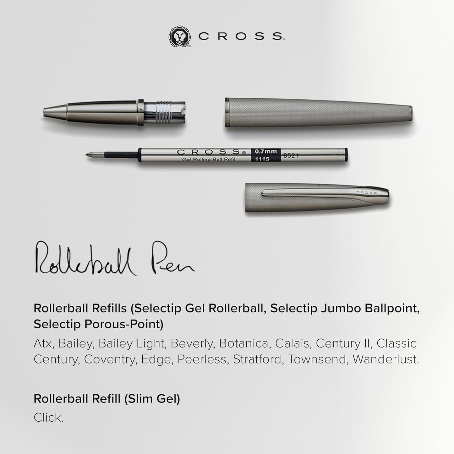 Cross Refill Dual Pack Blue Ink