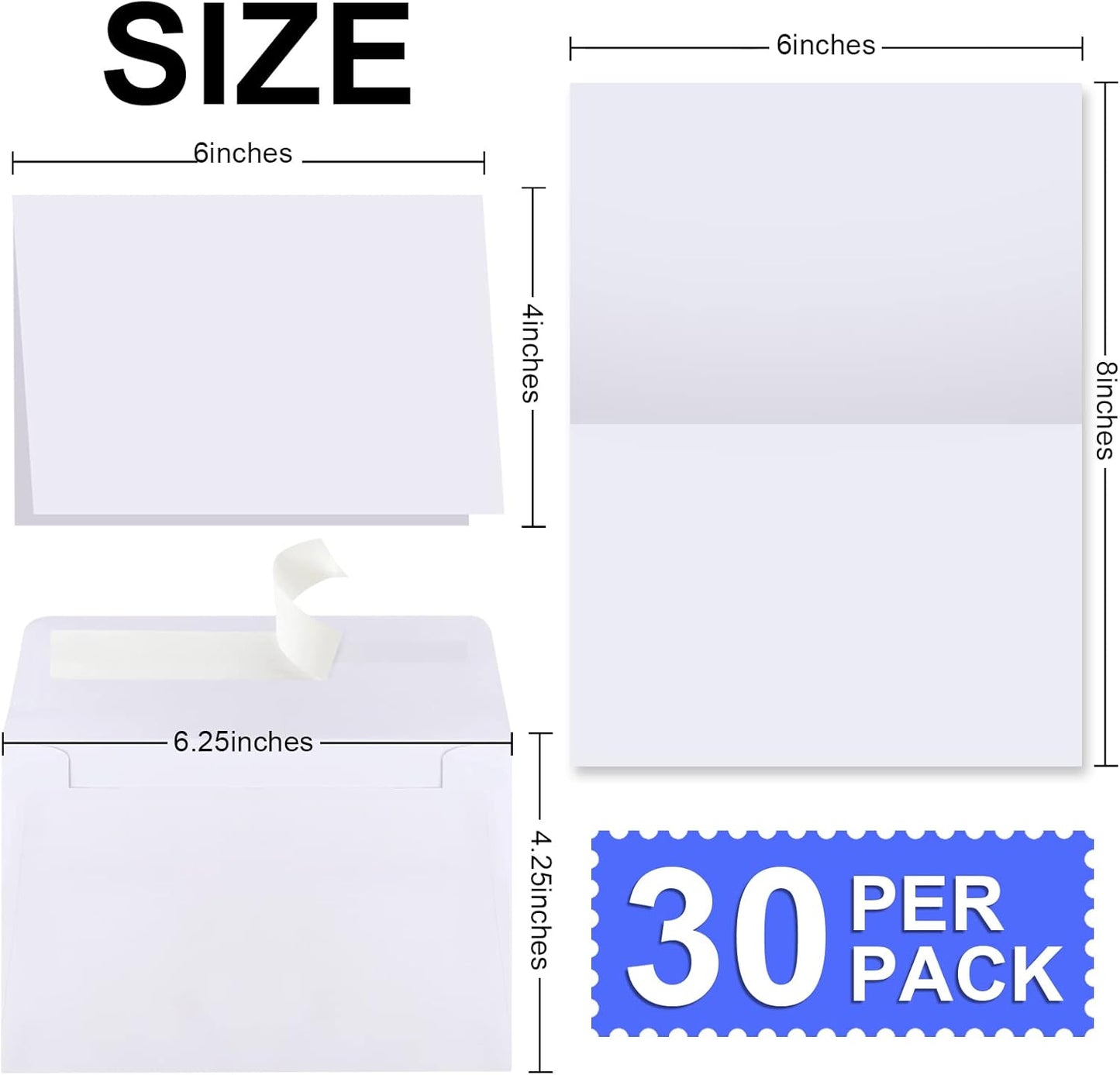 Joyberg 72 Packs #10 Envelopes, Business Envelopes, Envelopes Self Seal, Security Envelopes, Peel and Seal Closure, Size 4-1/8 X 9-1/2 Inches, White, 26LB