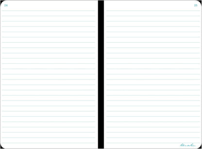 Rite In The Rain Weatherproof Stapled Notebook, 4.625" x 7", Orange Cover, Universal Pattern, 3 Pack (No. OR71FX)