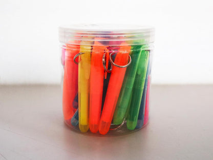 SKKSTATIONERY 36 Pcs Mini Dry Erase Markers, Whiteboard Markers, Marker Pens 3.5'', Black.