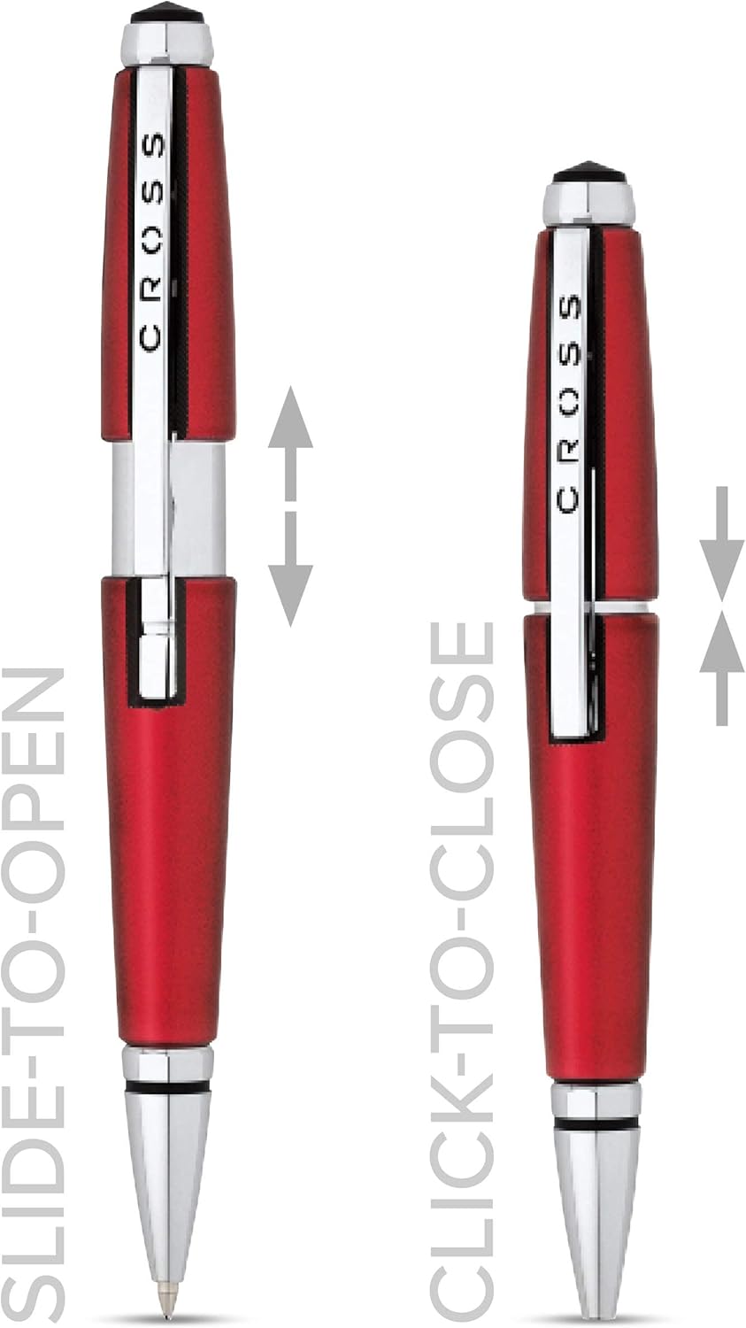 Cross Edge Matte Black Lacquer Gel Rollerball Pen