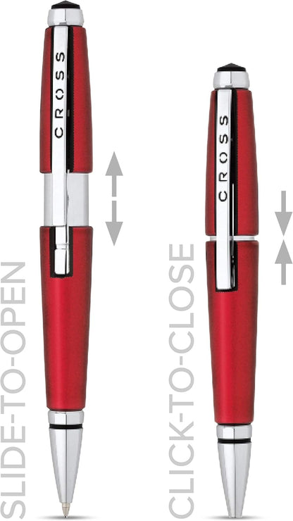 Cross Edge Matte Black Lacquer Gel Rollerball Pen