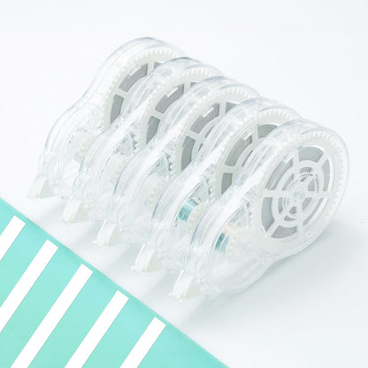M&G White Correction Tape, Easy to use applicator for Instant Corrections, 39.37 Ft/Pack,for Office (6 Pack, 12M/472"x 0.2")