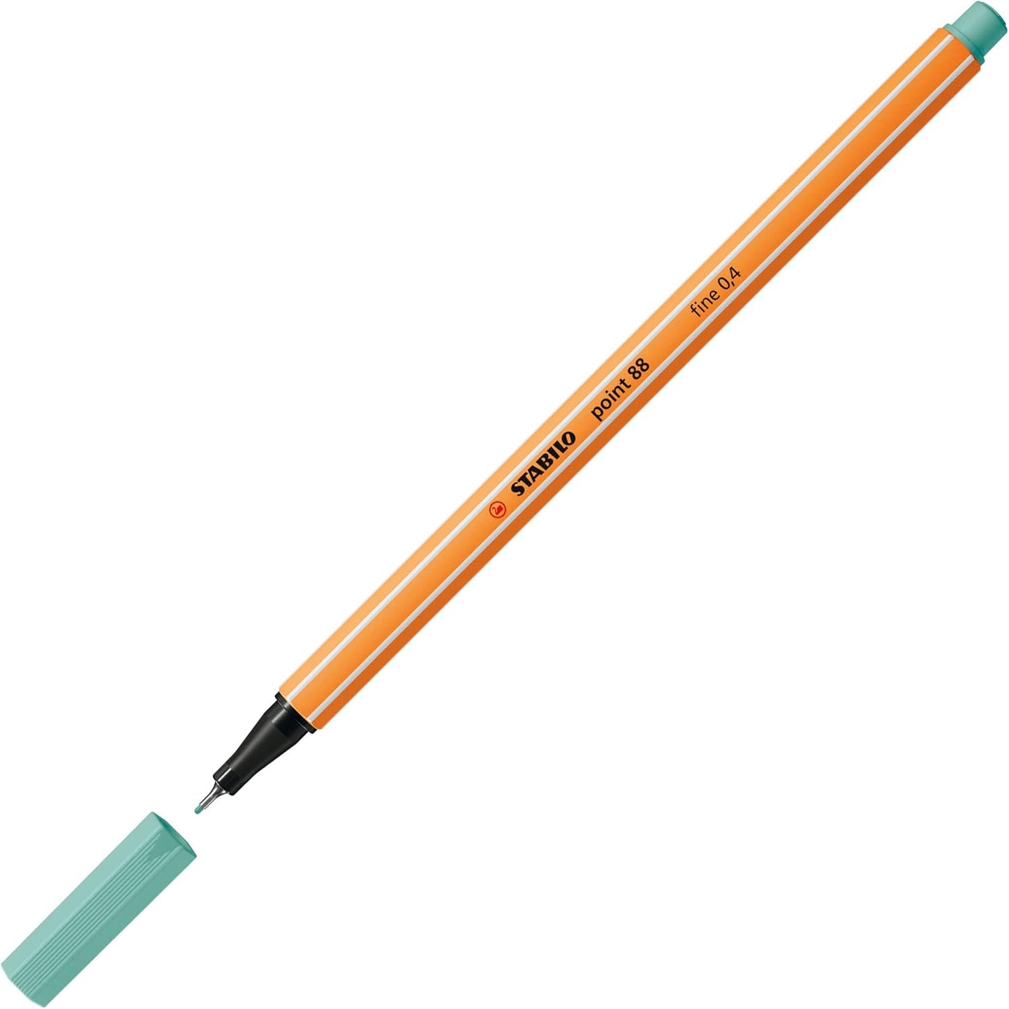 Fineliner - STABILO Point 88 - Pack of 10 - Red