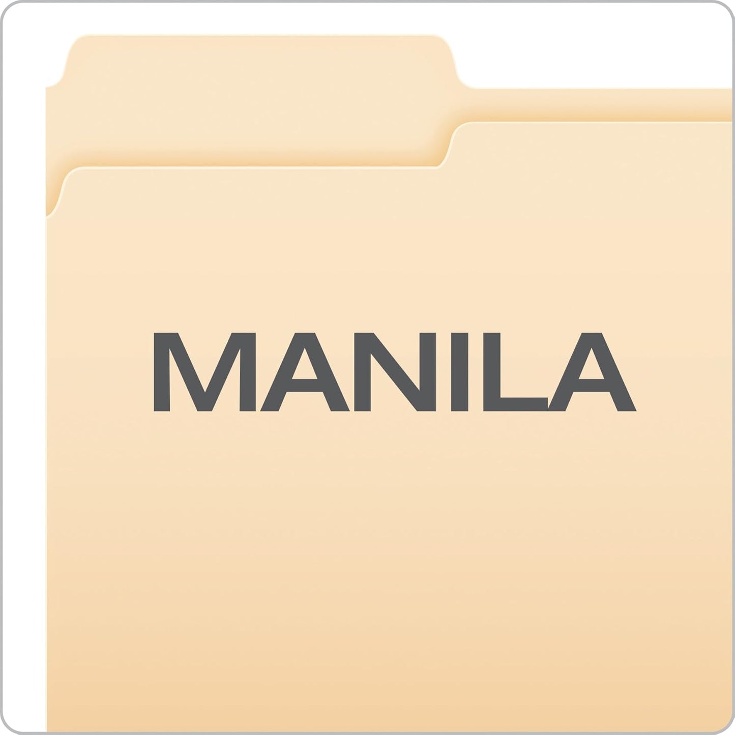Pendaflex Double Stuff File Folders, Letter Size, Manila, 1/3 Cut, 50/BX (54459EE)