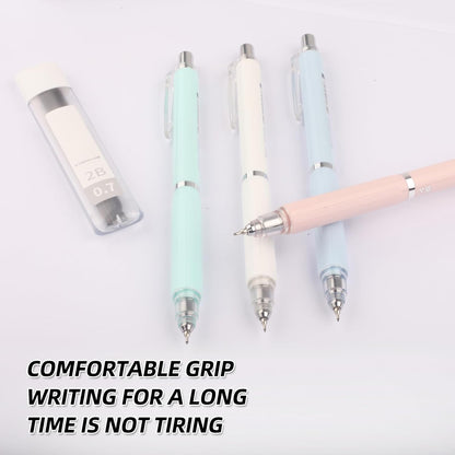 Mechanical Pencils 0.7mm,2B Pencil lead, School Supplies, Teacher Supplies, Drawing Pencils, Sketching Pencils, 4 of pack