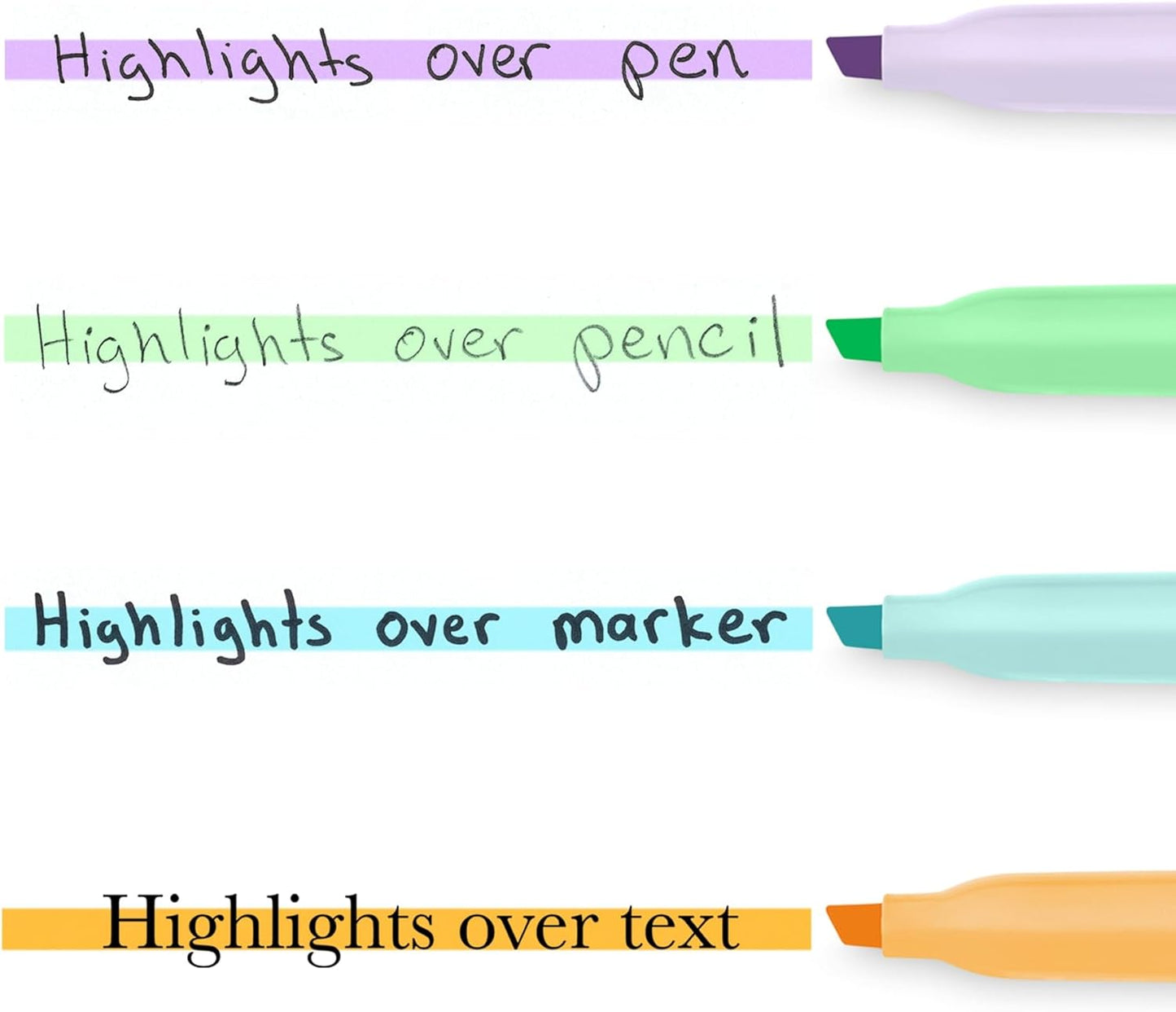 Sharpie® Accent Pocket Highlighters, Chisel Tip, Assorted Barrels, Assorted Mild Pastel Ink, Pack Of 6 Highlighters