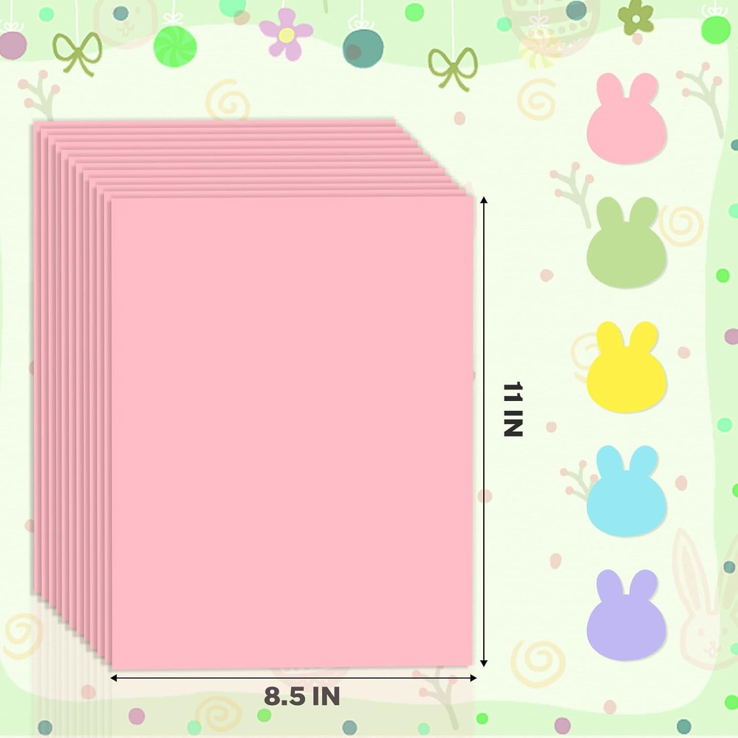 Cardstock 8.5 x 11, Thick Printer Paper 75 lb/200 gsm, 40 Sheets Card Stock White, Heavy Card stock, White CardStock Paper for Invitations, Diy Cards, Business Cards, Menus, Crafts, Drawing etc