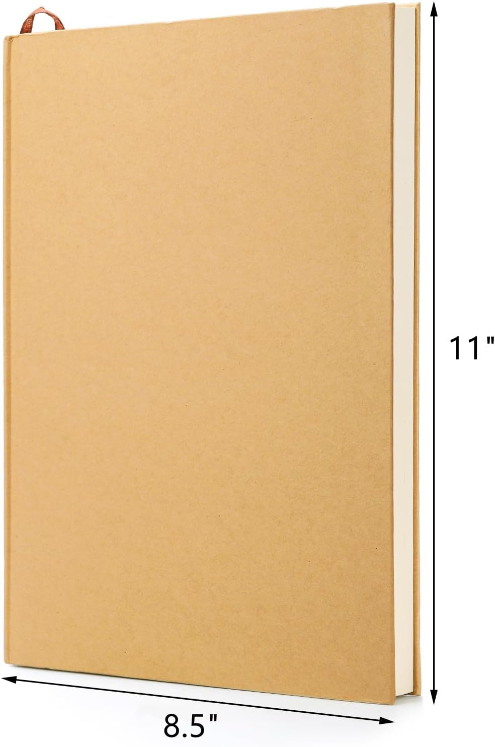 ZEAYEA 3 Pack 8.5 x 11 Inch Hardcover Sketchbook, Unlined Blank Notebook Journal, 120 Sheets/ 240 Pages Per Book, 100gsm Thick Paper, Ideal for Drawing, Art, Students and Office Supplies