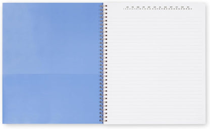 kate spade new york Large College Ruled Notebook, 11" x 9.5" Spiral Notebook with 160 Pages