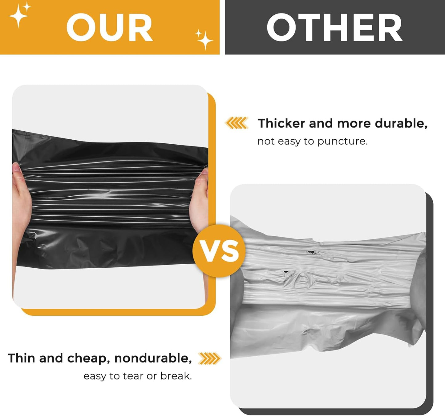 Metronic Poly Mailers 10x13 100 Pcs | Small Shipping Bags for Clothing | Mailing Bags for Small Business, Shipping Envelopes,Packing Bags in Black