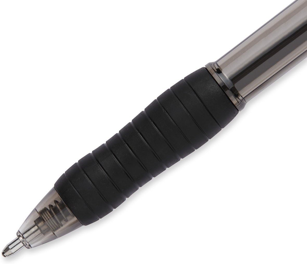 Paper Mate Profile Retractable Ballpoint Pens, 1.4mm, Bold Point, 6-Count (Black)