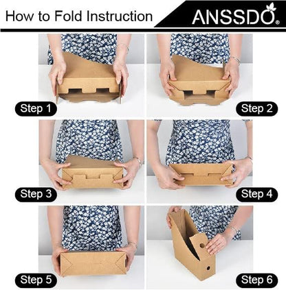 ANSSDO 6 Pack Cardboard Magazine Holder - Premium Magazine File Organizer, Large Volume Storage Box as Book Bins or Folder Holder for Desk - Teal Floral