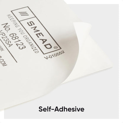 Smead Self-Adhesive Poly Pocket, Document, Clear Pockets, Storage Labels, 100 per Box, 103 Mm W x 76 Mm H, 68123