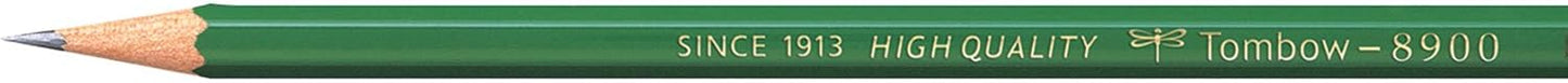 Tombow 8900 Drawing Pencil, HB,Graphite 12-Pack