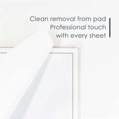 GeekNavy 8.5" x 11" Isometric Graph Paper 50 Sheets Portrait - 0.25" Grid, Non-photo Blue, High Brightness, Drafting, Engineering, Art, 3D Design (1-Pack)