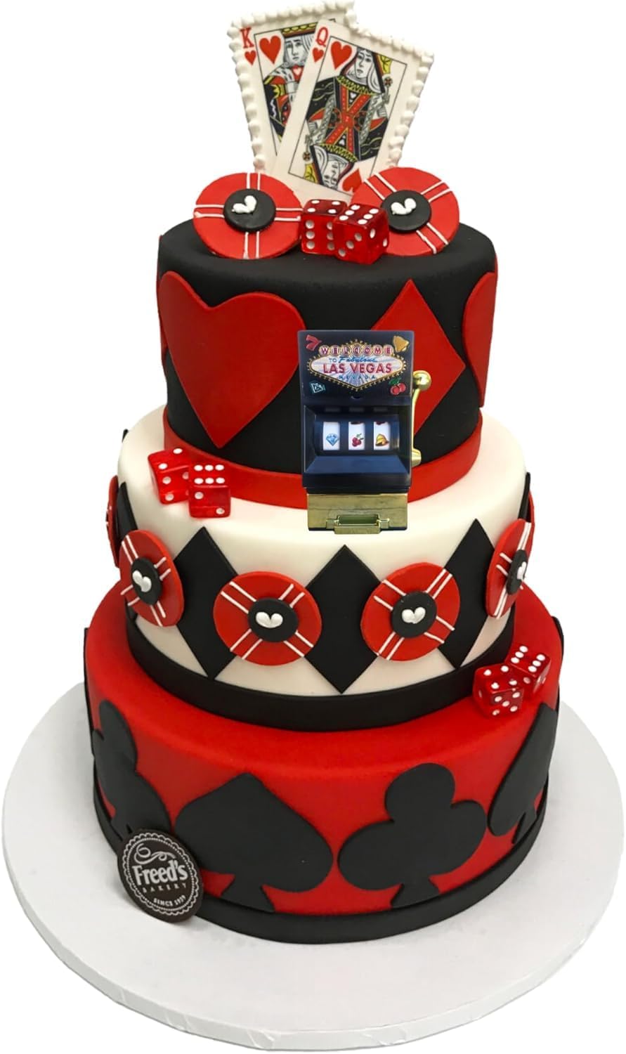 Slot Machine Magnet Pencil Sharpner Las Vegas Casino Party Decorations – Great for Themed Cake and Cupcake Toppers for Casino Night or Birthday Parties