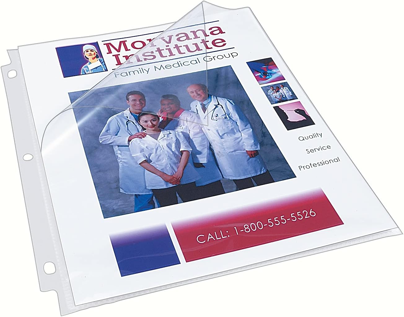 Avery Diamond Clear Super Heavyweight Sheet Protectors, Easy Load, 50 Document Protectors (74130)