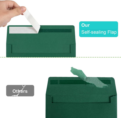 Joyberg 72 Packs #10 Envelopes, Business Envelopes, Envelopes Self Seal, Security Envelopes, Peel and Seal Closure, Size 4-1/8 X 9-1/2 Inches, White, 26LB