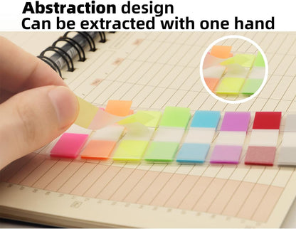 1000 Pcs Transparent Sticky Notes, Page Markers, Book Tabs, Label Stickers, Pop Up Index Flags
