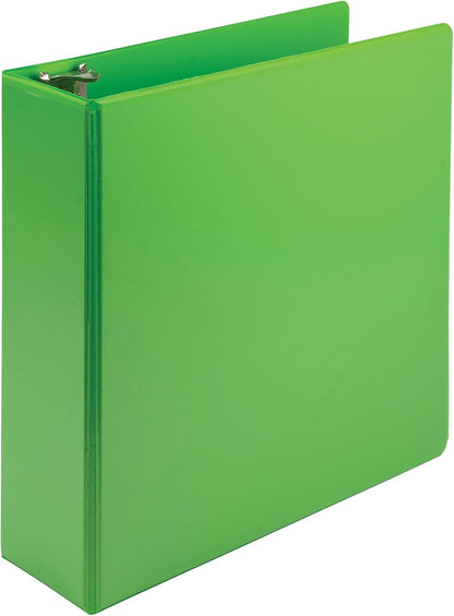Samsill Plant-Based 2 Inch Durable Round Ring, View Binder, Eco-Friendly, USDA Certified Biobased, Single, Turquoise