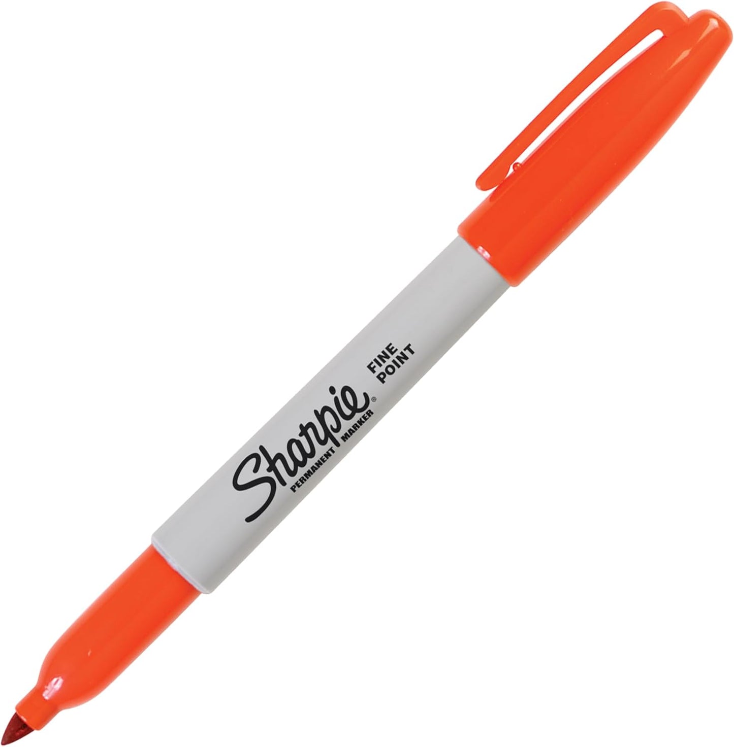 Sharpie Permanent Markers | Fine Point for Bold Details | BlackBlueRed and Green Ink Colours | 4 Marker Pens