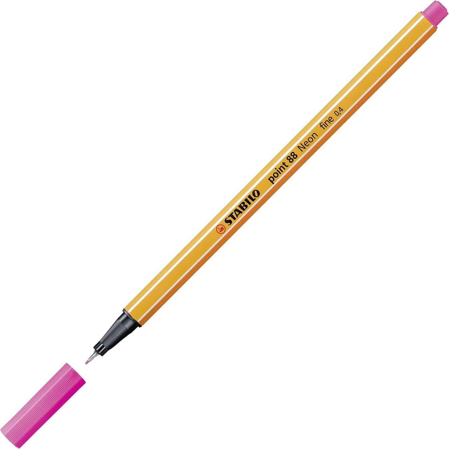 Fineliner - STABILO Point 88 - Pack of 10 - Red