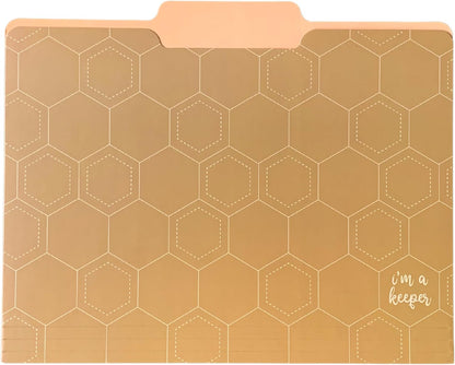 Steel Mill & Co Cute File Folders, Set of 9, Document Organizer for Filing Cabinet, Decorative Letter Size Files, Wanderlust