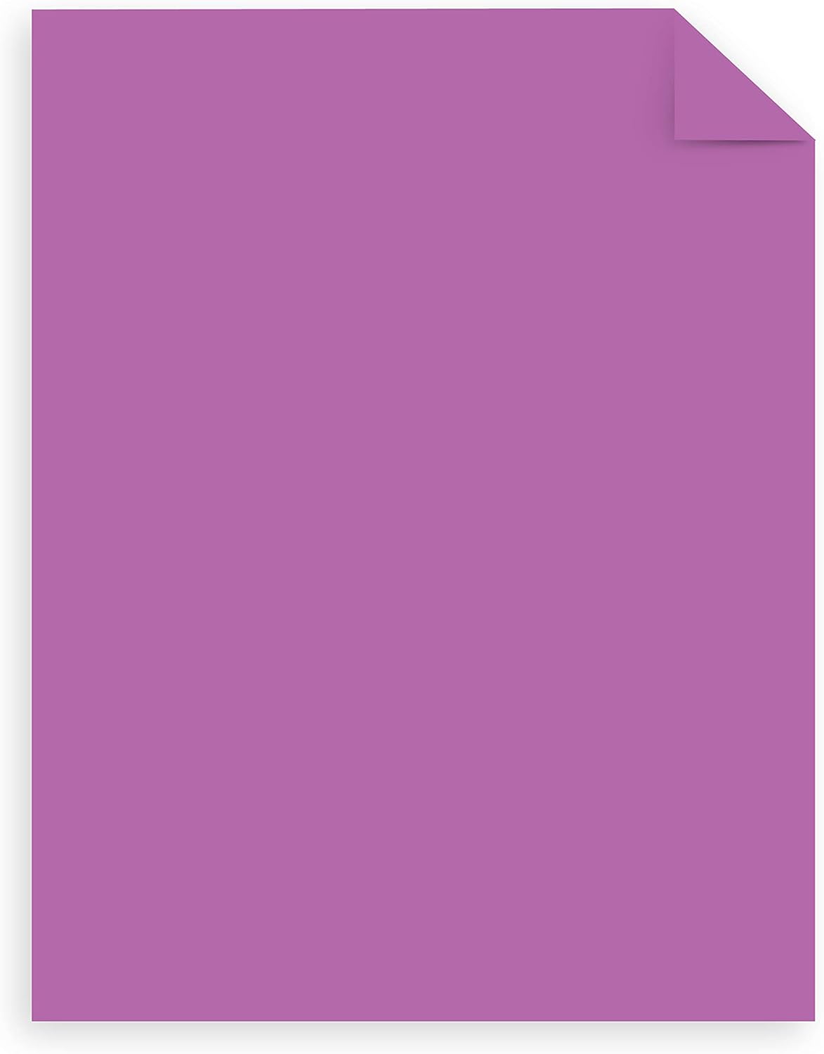 Astrobrights Mega Collection Colored Paper, 8 ½ x 11, 24 lb/89 gsm, Bright Purple, 625 Ct. (91675) "Amazon Exclusive" - More Sheets!