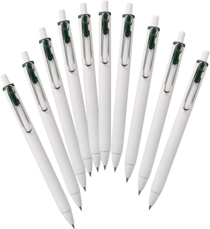 Mitsubishi Pencil Uni-Ball One Gel Ballpoint Pen Refill, 0.38, Black, 10 Pieces, Hako UMR38S.24