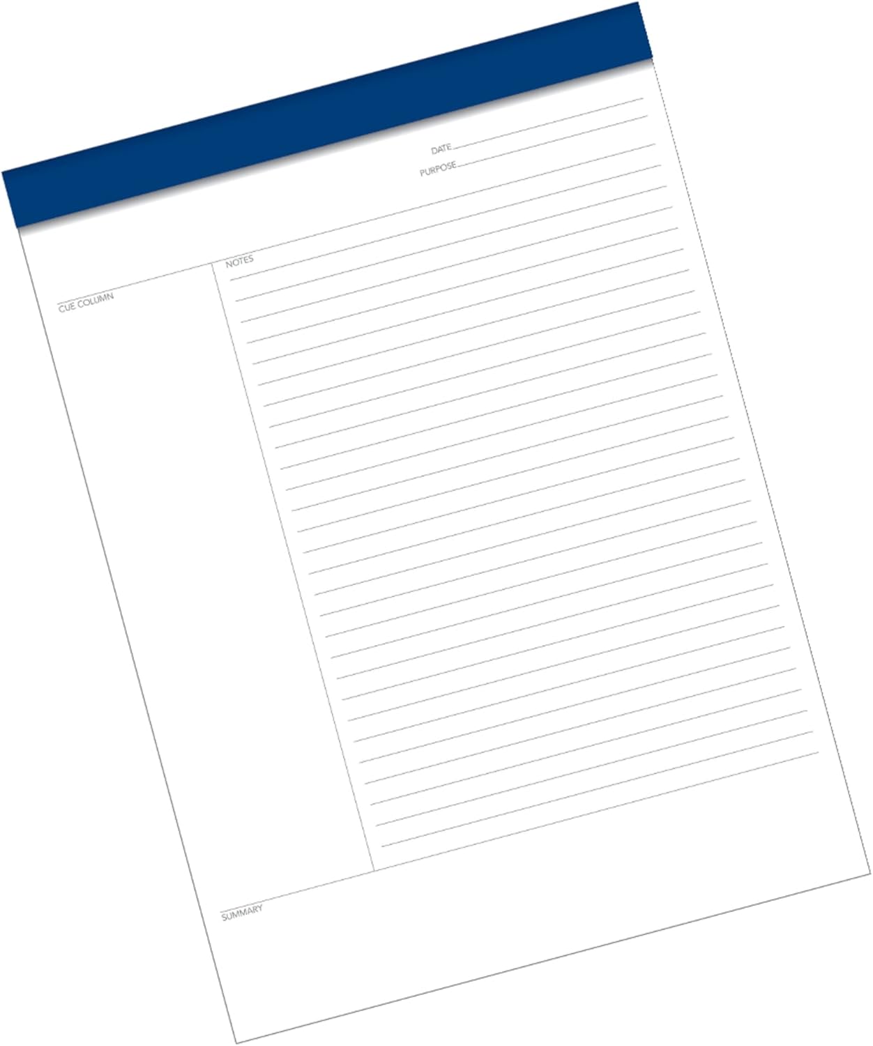 Oxford 8-1/2 x 11-3/4 Inches, Cornell Rule Legal Ruled Writing Pad (77104) ,50 sheets per pad; pack of 2 pads