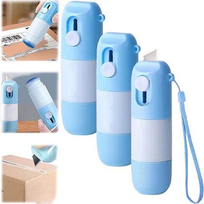 Aphro Thermal Paper Correction Fluid with Parcel Opener, 2 in 1 Anti Information Leakage Erase Device, Portable Personal Privacy Protection Artifact for Package Labels (2pcs)