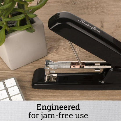 Swingline Stapler, 30 Sheet Capacity, 747 Business Stapler, Jam Free, Metal, Rio Red (74736)