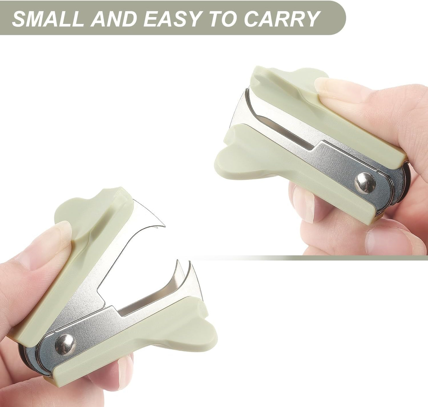 ZZTX 3 Pack Staple Remover Staple Puller Removal Tool for Home, School, Office (Pink, Blue, Purple)