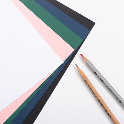 30 sheets Cardstock Paper 8 1/2 x 11 Inches for Crafts and Invitations (White/Red/Blue)