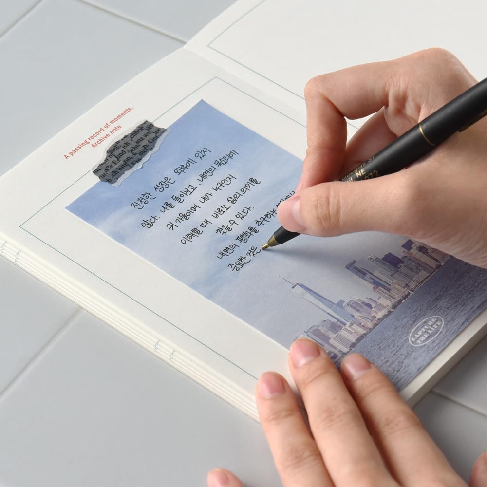 Monolike Memopad Memories design B SET - 4 Packs, 4 Different Designs, 100 Sheets Per Pad, Total 400 Sheets, Note pads, Writing pads, 3.15 x 4.17 Inches