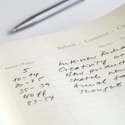 LEUCHTTURM1917 - 120G Special Edition - Medium A5 Hardcover Notebook - 203 Numbered Pages with 120gsm Paper (Navy, Dotted)