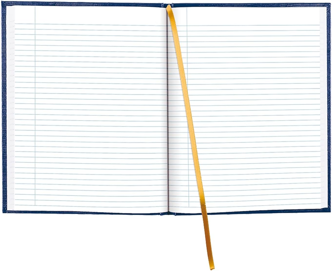 Blueline Executive Journal, Lizard-Like Hard Cover, Ribbon Bookmark, 150 Pages, 10.75" x 8.5", Blue (A10.82)